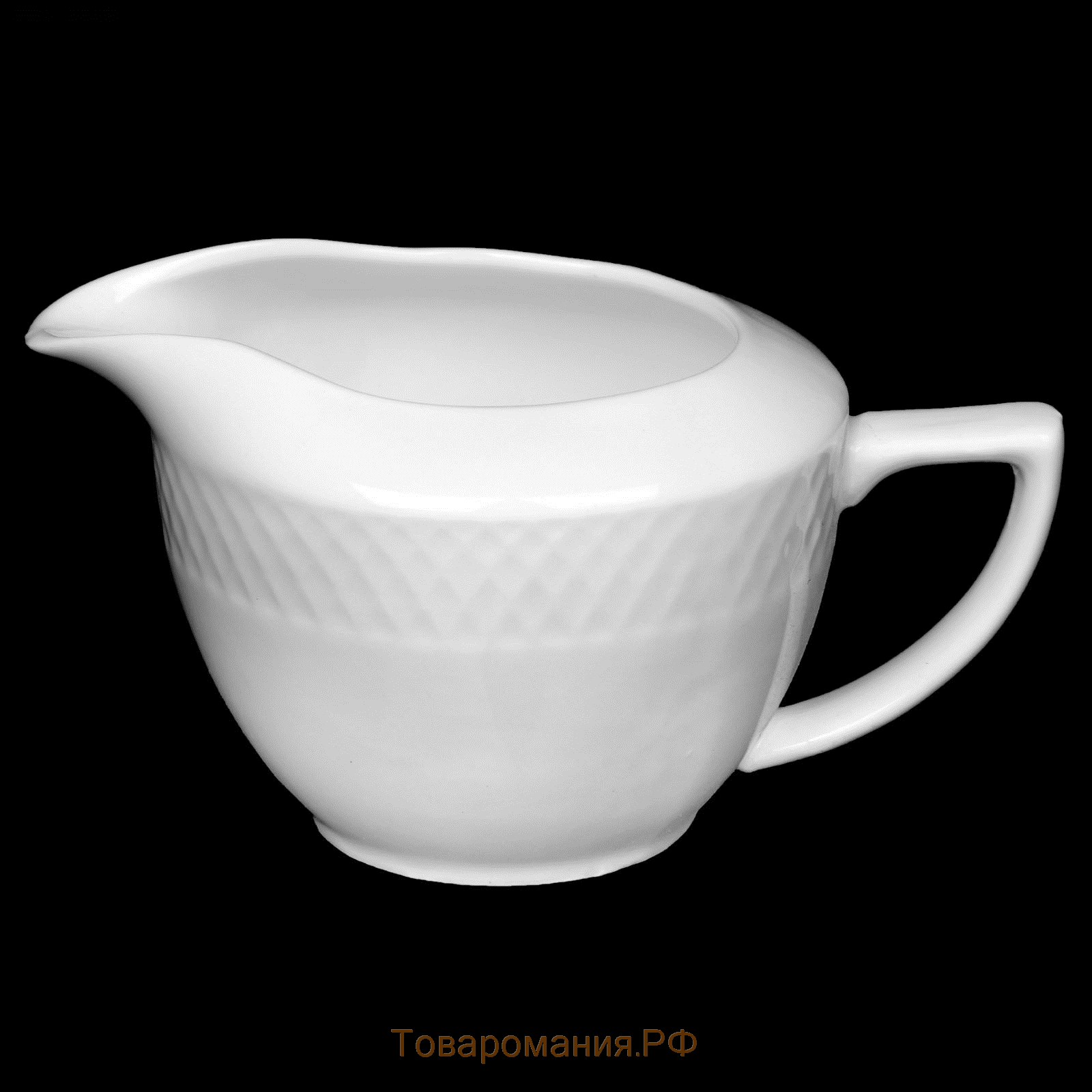 Набор фарфоровый сервировочный Wilmax «Юлия Высоцкая», 2 предмета: сахарница 340 мл, молочник 280 мл, цвет белый