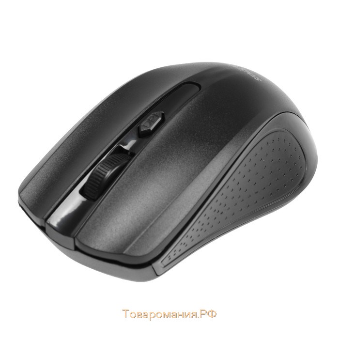 Мышь Smartbuy ONE 352, беспроводная, оптическая, 1600 dpi, 2xAAA (не в комплекте), чёрная