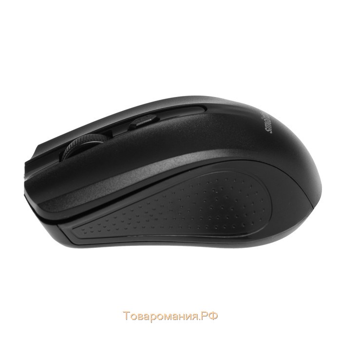 Мышь Smartbuy ONE 352, беспроводная, оптическая, 1600 dpi, 2xAAA (не в комплекте), чёрная