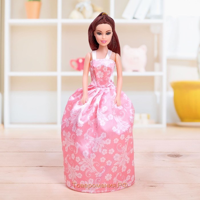 Кукла-модель «Рита» в платье, МИКС
