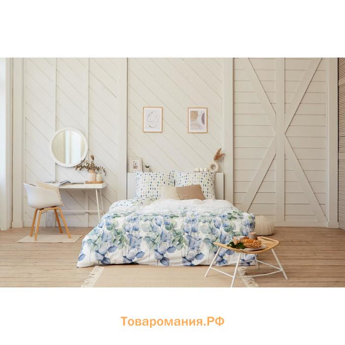 Постельное бельё «» 1.5 сп Eucalyptus 143х215 см, 150х214 см, 70х70 см - 2 шт