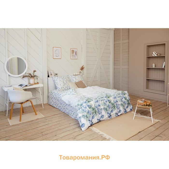 Постельное бельё «» 1.5 сп Eucalyptus 143х215 см, 150х214 см, 70х70 см - 2 шт