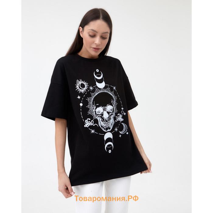 Футболка женская MIST "Skull", р-р 48-50