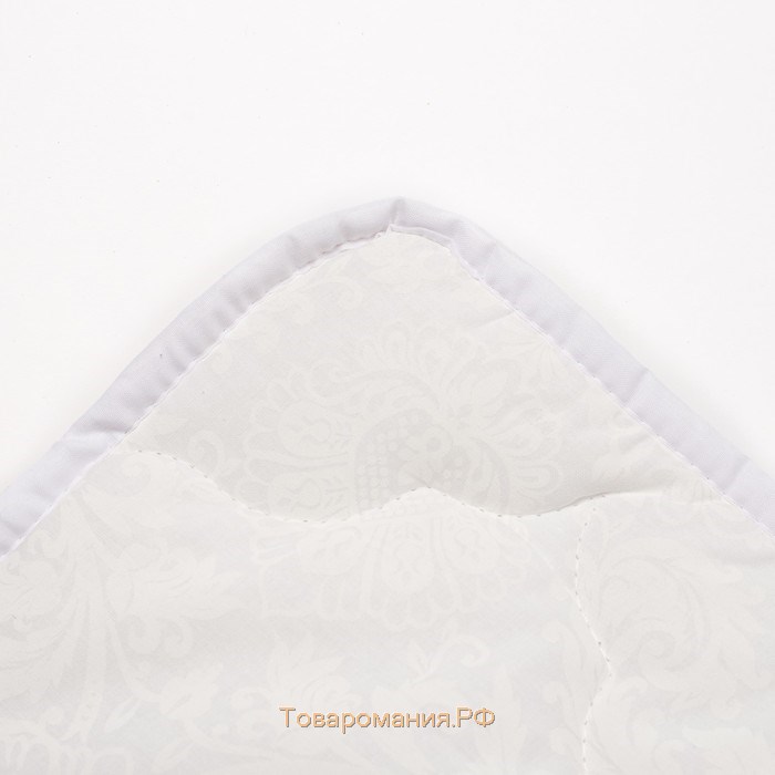 Одеяло всесезонное Адамас "Лебяжий пух", размер 172х205 ± 5 см, 300гр/м2, чехол поплин