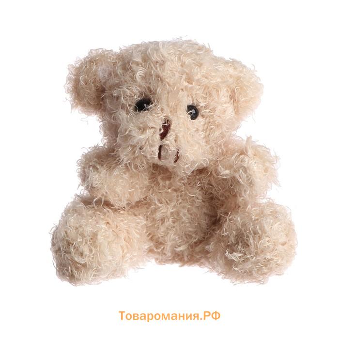 Мягкая игрушка «C любовью», медведь, цвет МИКС