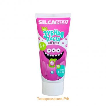 Детская зубная паста SILCAMED со вкусом жвачки