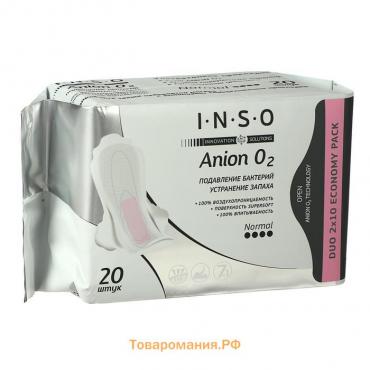 Прокладки «INSO» Anion O2, normal, 20 шт.