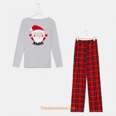 Пижама мужская KAFTAN "Santa" размер 48