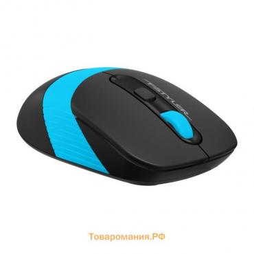 Мышь A4Tech Fstyler FG10, беспроводная, оптическая, 2000 dpi, USB, чёрная