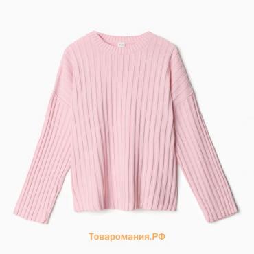 Джемпер вязаный женский MINAKU:Knitwear collection цвет розовый, р-р 54-56